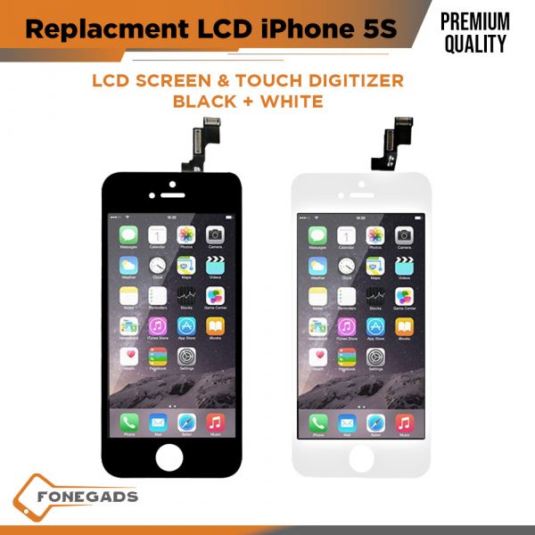10A iphone 5S replacement lcd black and white