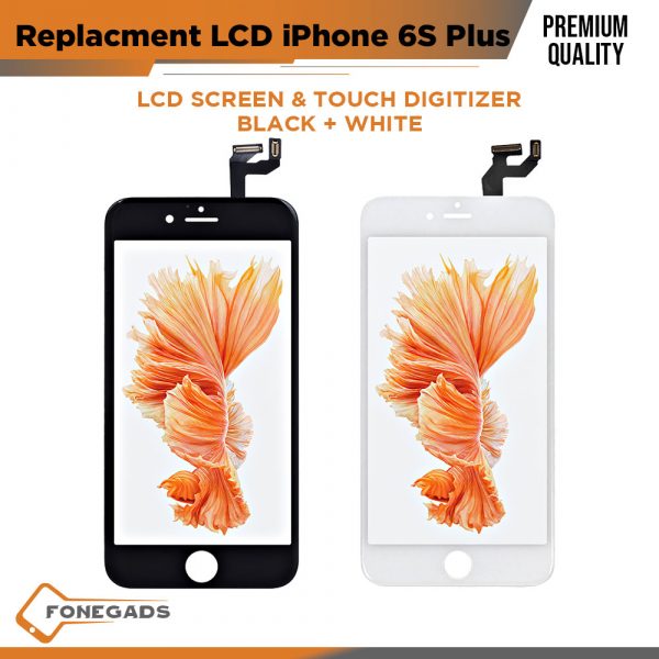 12A replacement lcd for iphone 6S plus black and white