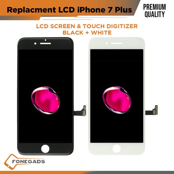 14A replacement lcd for iphone 7 plus black and white